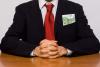 businessman with money on his breast pocket