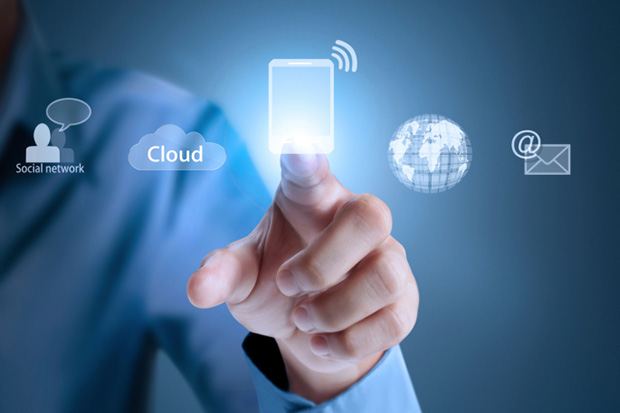 Pressing modern social buttons