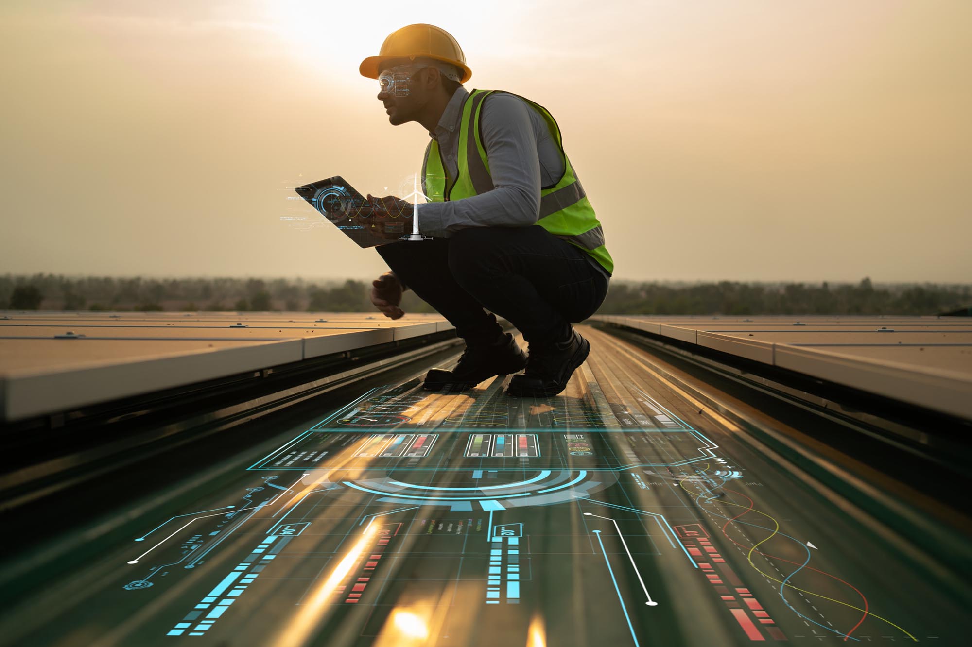 tech innovate industry concept