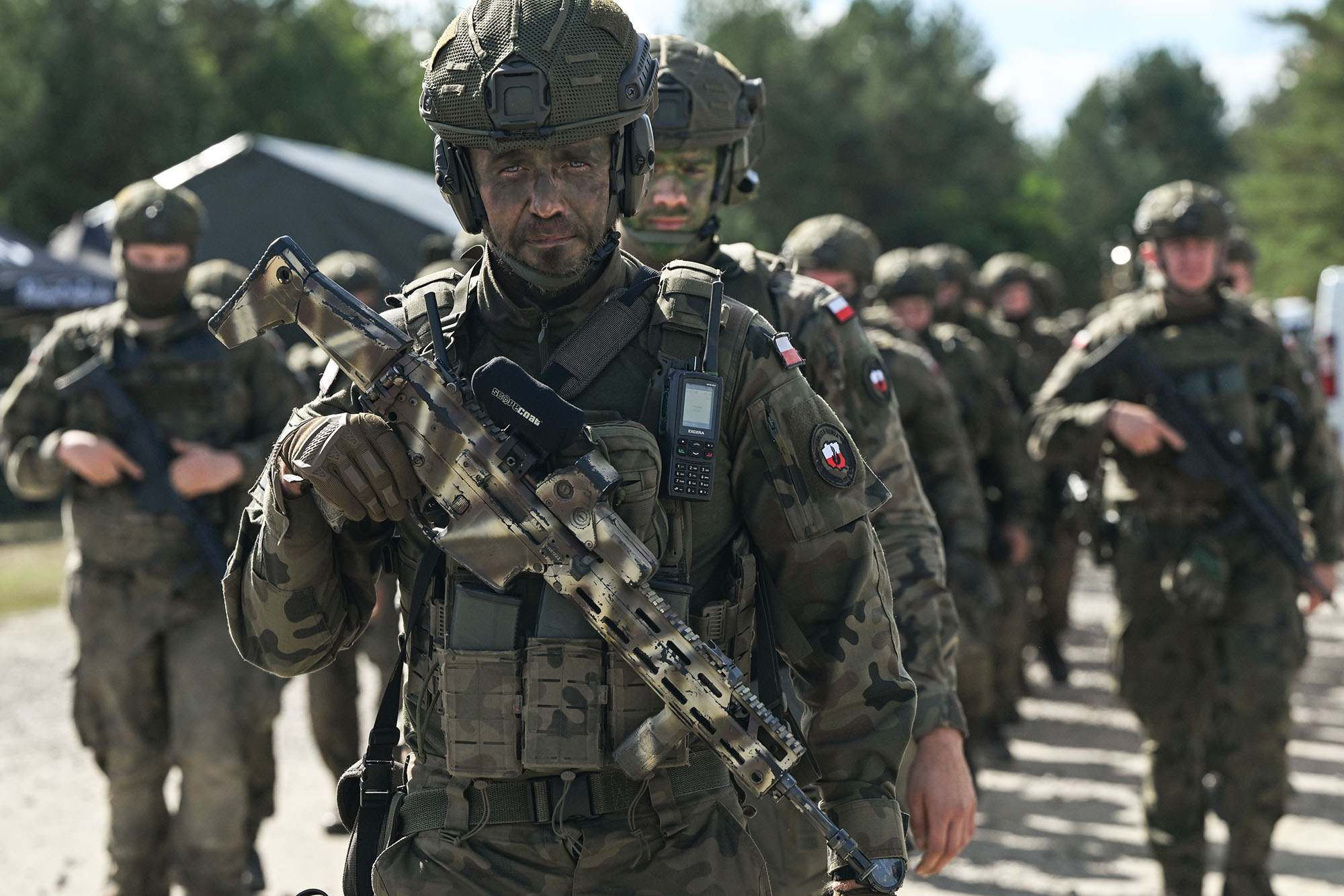 Soldiers of the 3rd Podkarpacka Territorial Defense Brigade