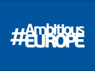Ambitious Europe hashtag
