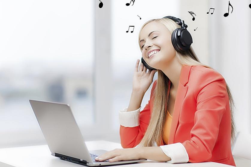 streaming μουσικής 