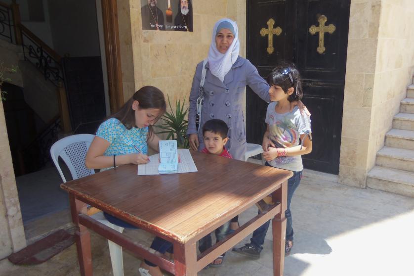 The next day in Syria