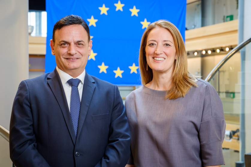 David Casa MEP and Roberta Maetsola MEP