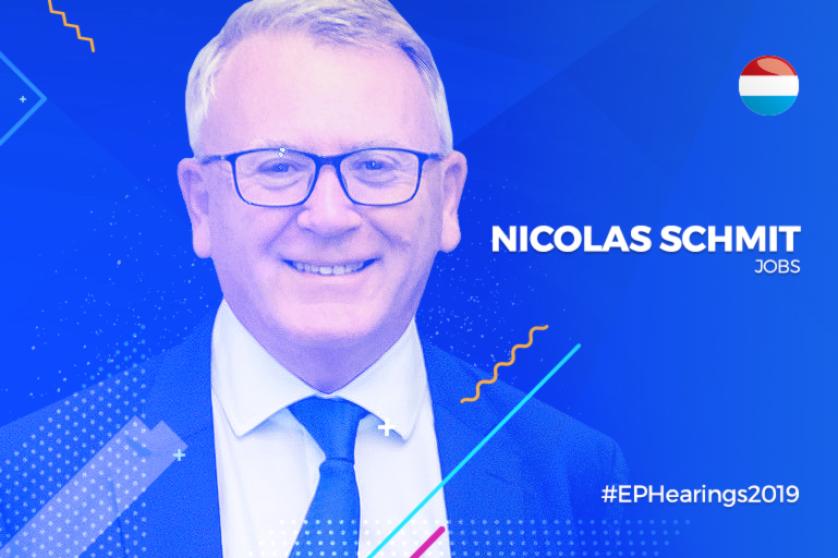Commissioners 2019 - Nicolas Schmit