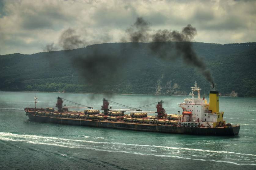pollution shipping