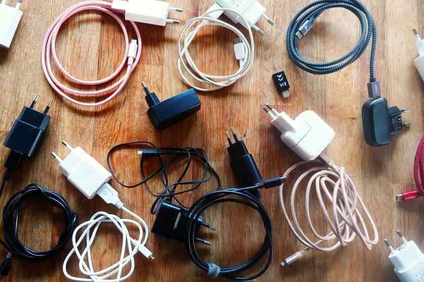 chargers and cables