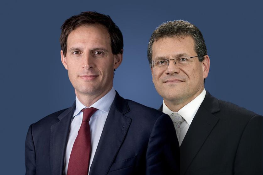 Wopke Hoekstra and Maroš Šefčovič