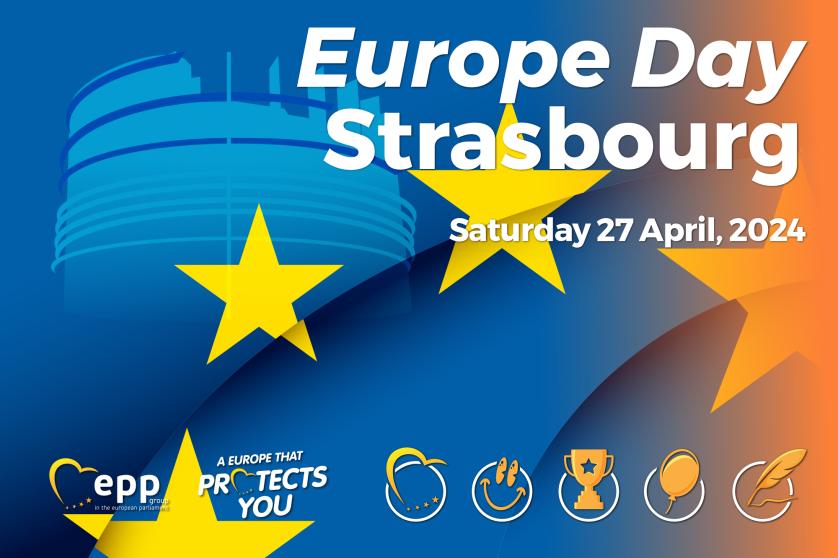 EPP Group Flyer for the Europe Day in Strasbourg