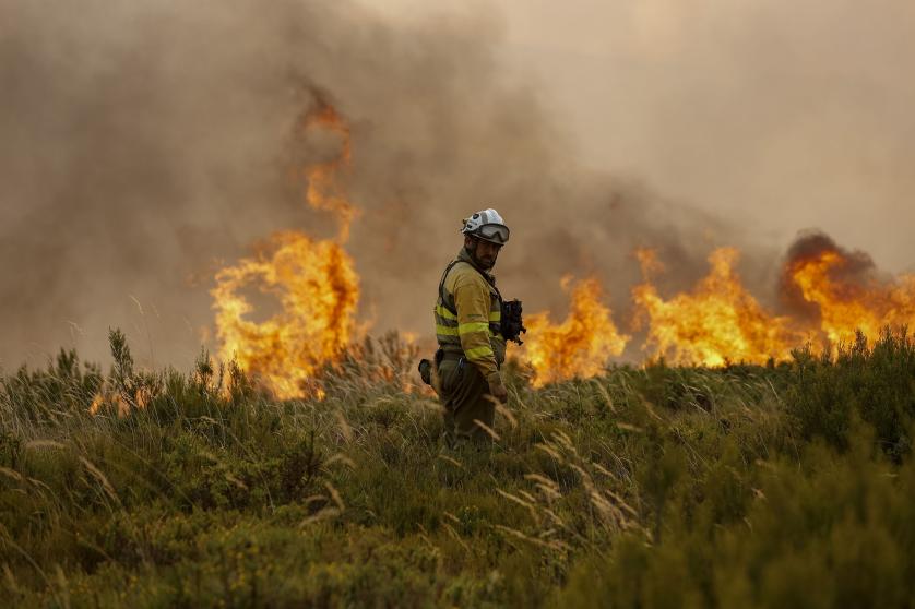 Heatwave Causes Wildfires Across Galicia