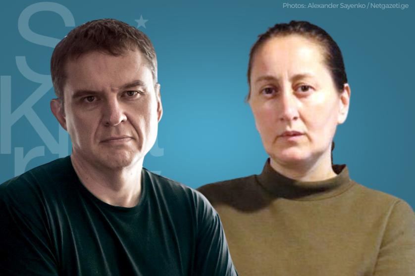 Andrzej Poczobut and Mzia Amaglobeli 