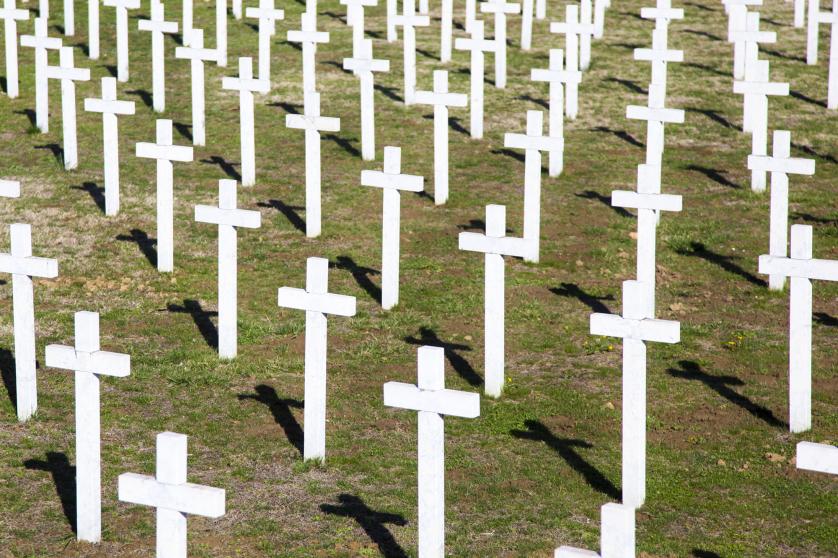 Military cemetary in Vukovar