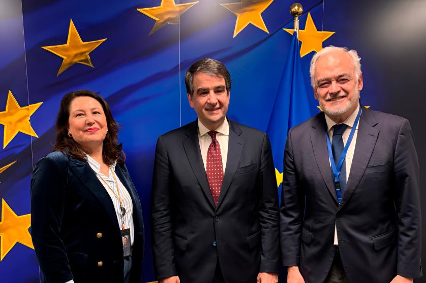 Reunión CRESPO con el vicepresidente ejecutivo de la Comisión Europea