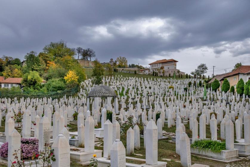 Cementerio, Sarajevo, Bosnia y Herzegovina
