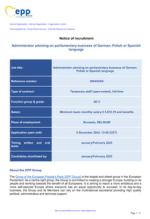 Notice of Recruitment