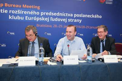 Vorstandssitzung in Bratislava