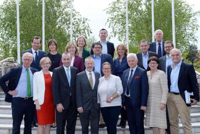 Vorstandssitzung der EVP-Fraktion in Wicklow, Irland