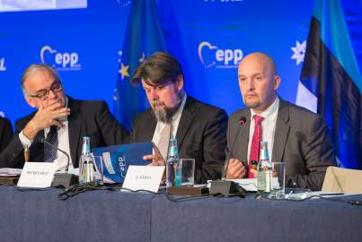 Vorstandssitzung der EVP-Fraktion in Tallinn, Estland