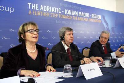 Konferenz der EVP-Fraktion: Die Makroregion Adria-Ionisches Meer - ein weiterer Schritt zur Integration des Balkans