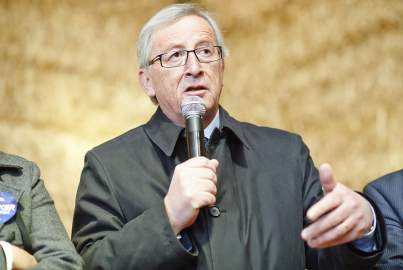 Juncker campaign trail