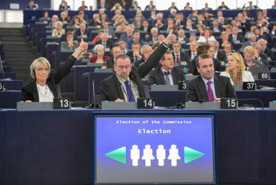 Election de la Commission Juncker