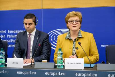 Pressekonferenz über die neue EU-Richtlinie zur Terrorismusbekämpfung