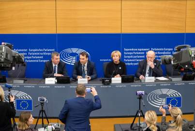 Press conference on the distortion of European history and remembrance of WWII