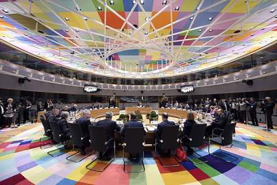 EU leaders at summit
