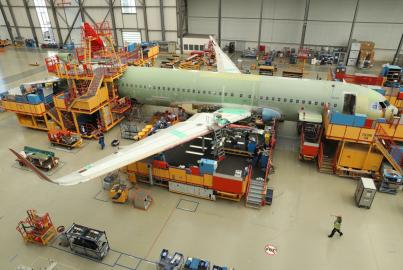 Airbus A320 Assembly At Hamburg Factory