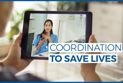 doctors speaking via ipad with a patient