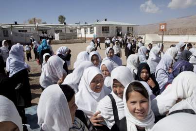 Φωτογραφία με κορίτσια από το Αφγανιστάν