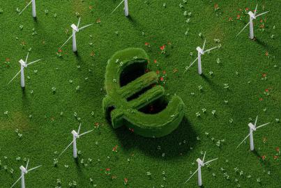 Sustainable energy investment green Euro