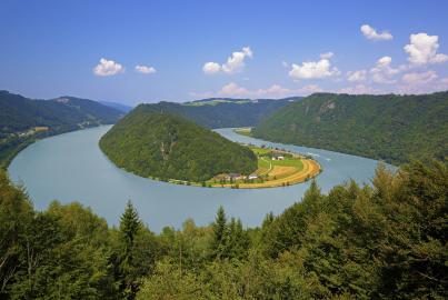The Danube River, Austria