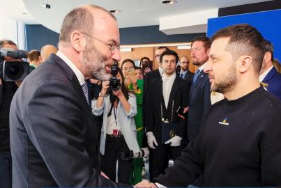 Manfred Weber u Volodymyr Zelensky