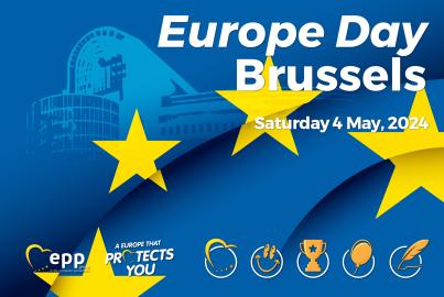 EPP Group Flyer for the Europe Day in Brussels