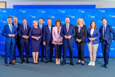 Group picture of the EPP Group Presidency