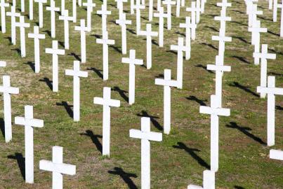 Military cemetary in Vukovar