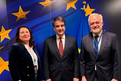 Reunión CRESPO con el vicepresidente ejecutivo de la Comisión Europea