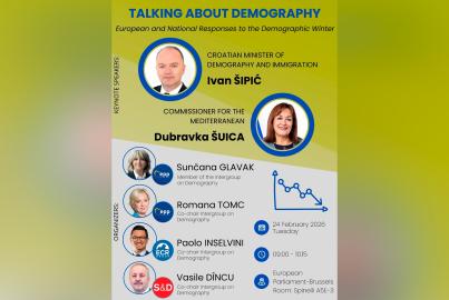 Talking about Demography poster
