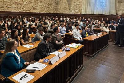 López-Istúriz at Salamanca University 