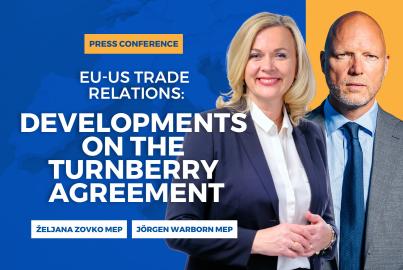 Conferência de imprensa Comércio UE-EUA