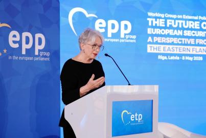 Sandra Kalniete nesen notikušajā ETP grupas organizētajā drošības konferencē Rīgā